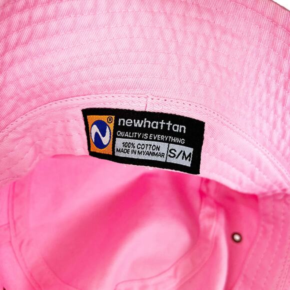 Newhattan Pink Bucket Hat S/M - Picture 4 of 5